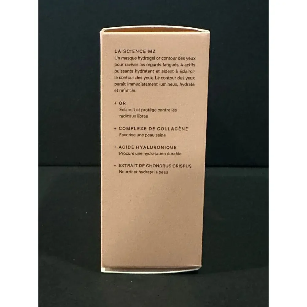 MZ SKIN HYDRA-BRIGHT GOLD EYE MASK 5 Brightening & Hydrating Hydrogel Eye Masks - Picture 3 of 8